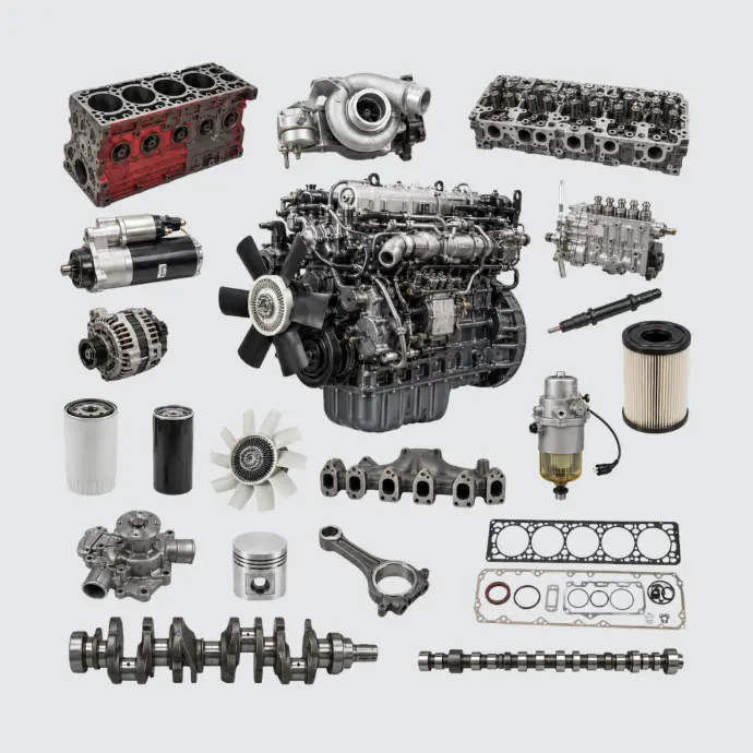 Happy Hoisters Truck Engine Spare Parts