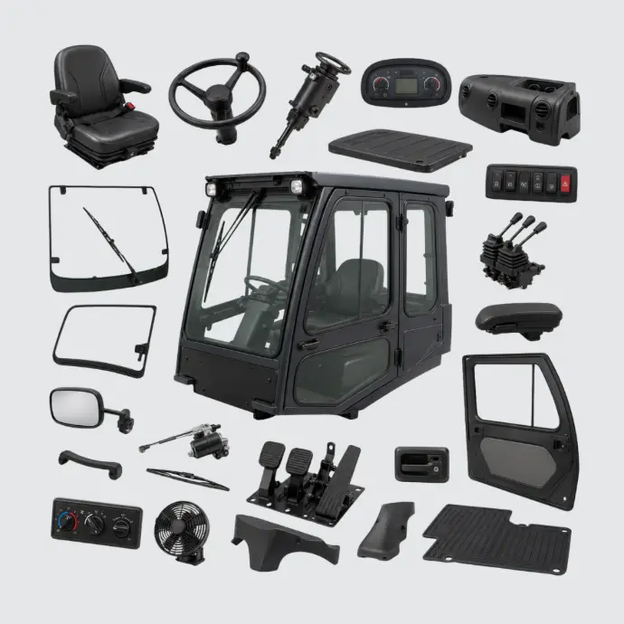 Happy Hoisters Material Handling Cabin Spare Parts