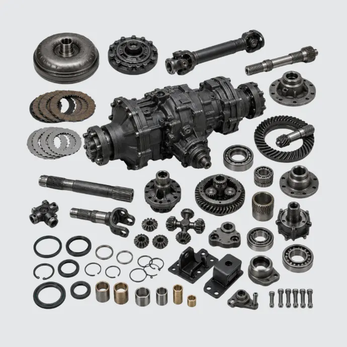 Happy Hoisters Material Handling Frame Drivetrain Parts